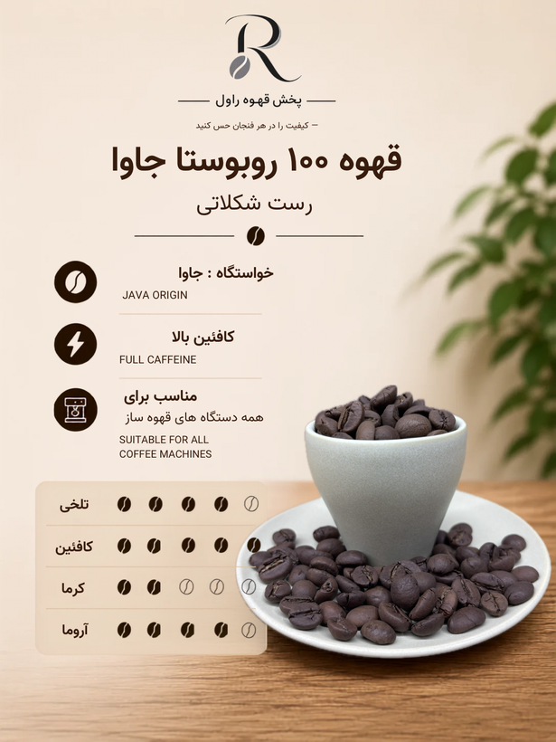 لیوان پر از قهوه